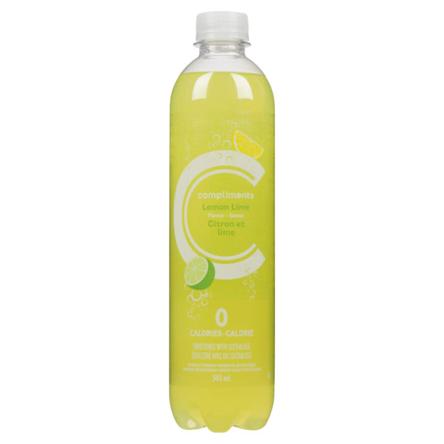 Comp Sprklng Water Lemon Lime [503 ml]