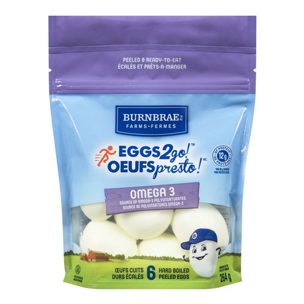 Eggs2Go Omega 3 Hrd Boiled [6 s]
