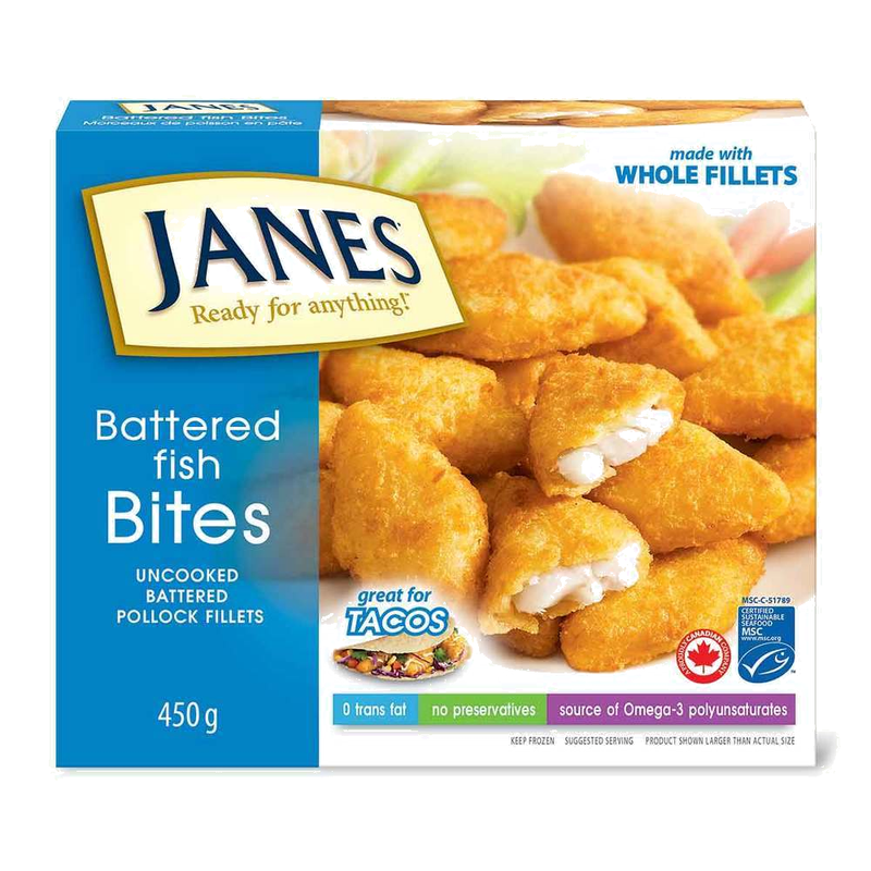 Janes Fish Bites Battered [450 g]