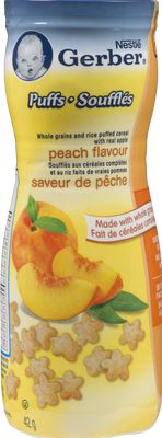 Gerber Puffs Peach [42 g]