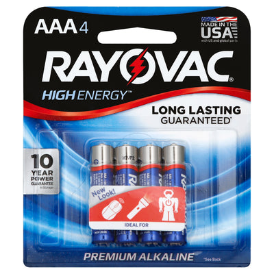 Rayovac HE AAA [4 ea]