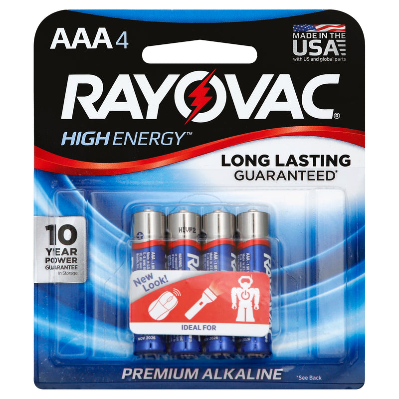 Rayovac HE AAA [4 ea]