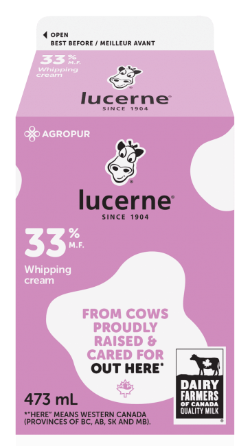 Lucerne Whipping Cream [473 ml]