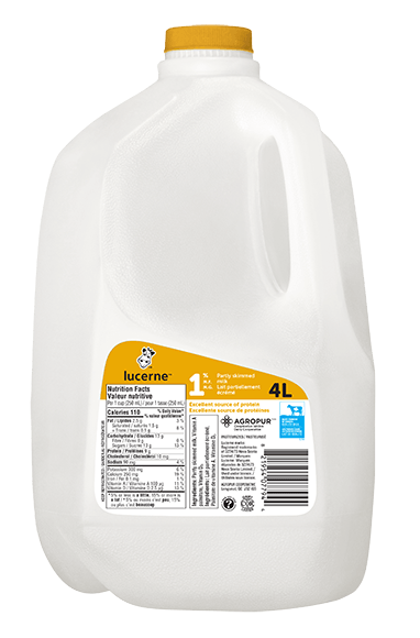 Lucerne 1% Milk 4L [4 ltr]