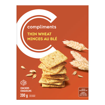 Comp Wheat Thin Crackers [200 g]