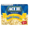 ActII Popcorn Butter Lover 3Pk [234 g]