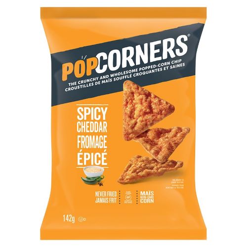 Pop Corners Spicy Cheddar [142 g]
