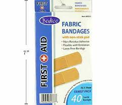 Bodico 40pc Fabric Bandages [40 s]