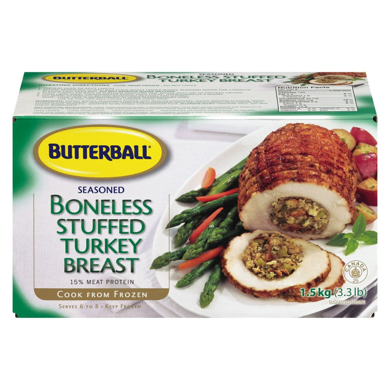 BBall Stffd Bnless Turkey Brst [1.5 kg]