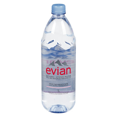 Evian Natural Spring Water [1 ltr]