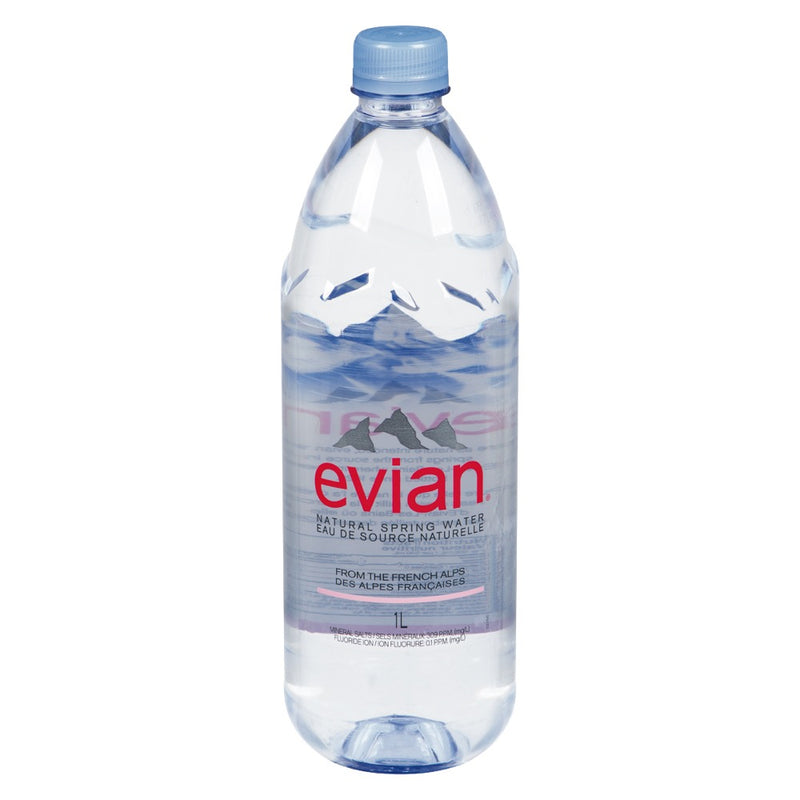 Evian Natural Spring Water [1 ltr]