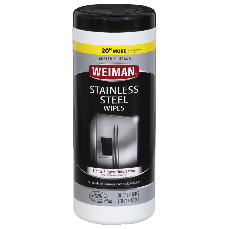 Weiman Stainless Steel Wipes [30 ea]