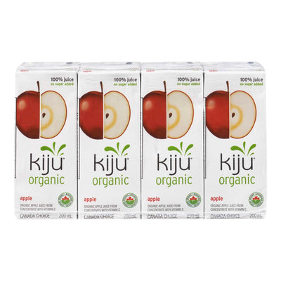 Kiju Organic Apple Juice 200ML [4 pkg]