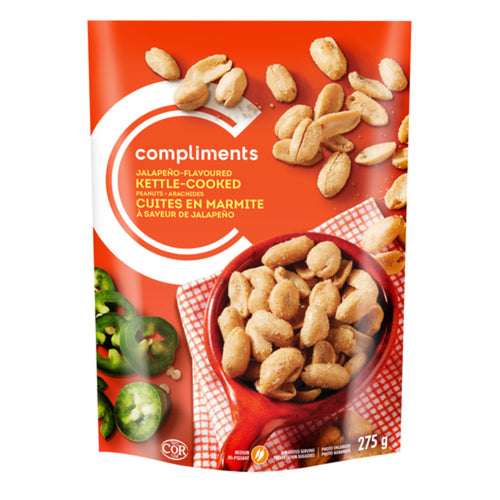 Comp Kettle Peanuts Jalapeno [275 g]