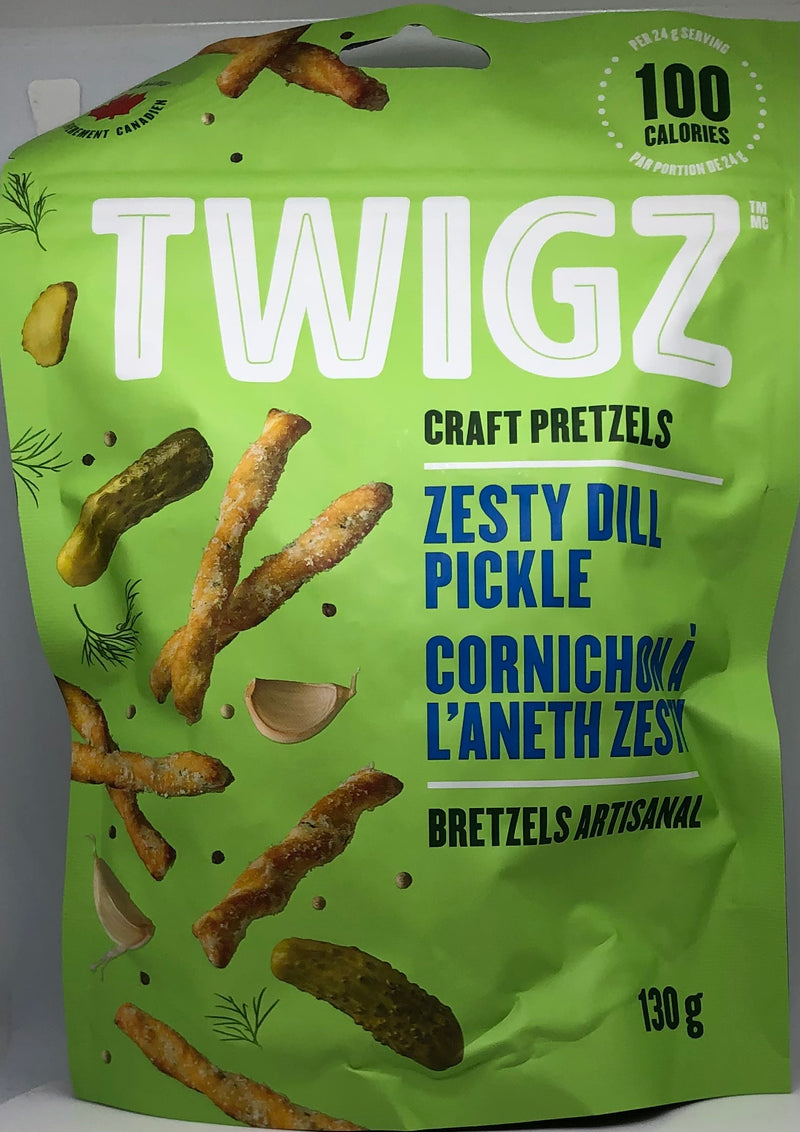 Twigs Dill Pickle Pretzel [130 g]