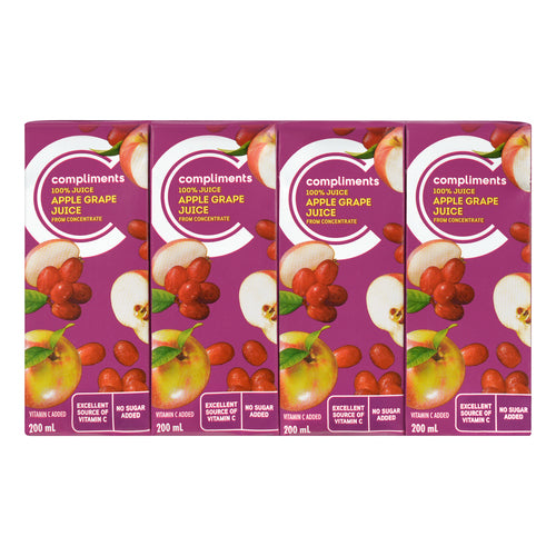 Comp Apple/Grape Juice 200ML [8 s]