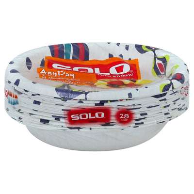 Solo Paper Bowl Decorated 20oz [28 ea]