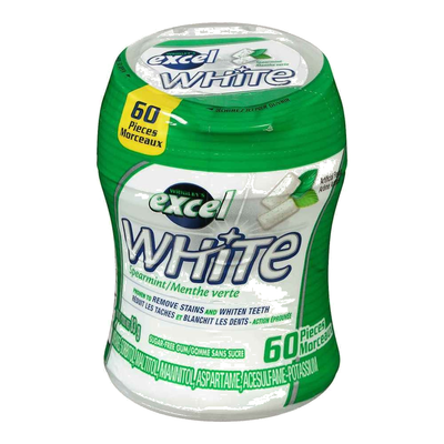 Excel White Spearmint 60pc [60 s]