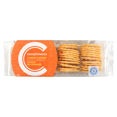 Comp Rice Crackers Cheese [100 g]