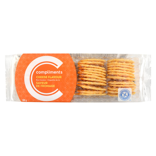 Comp Rice Crackers Cheese [100 g]