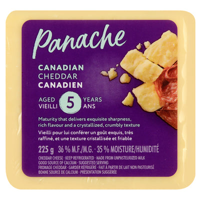 Panache Cheese Cdn Cheddar 5yr [225 g]