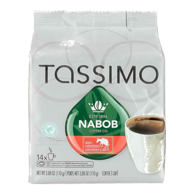 Tassimo 100% Colombian Coffee, 14 t discs