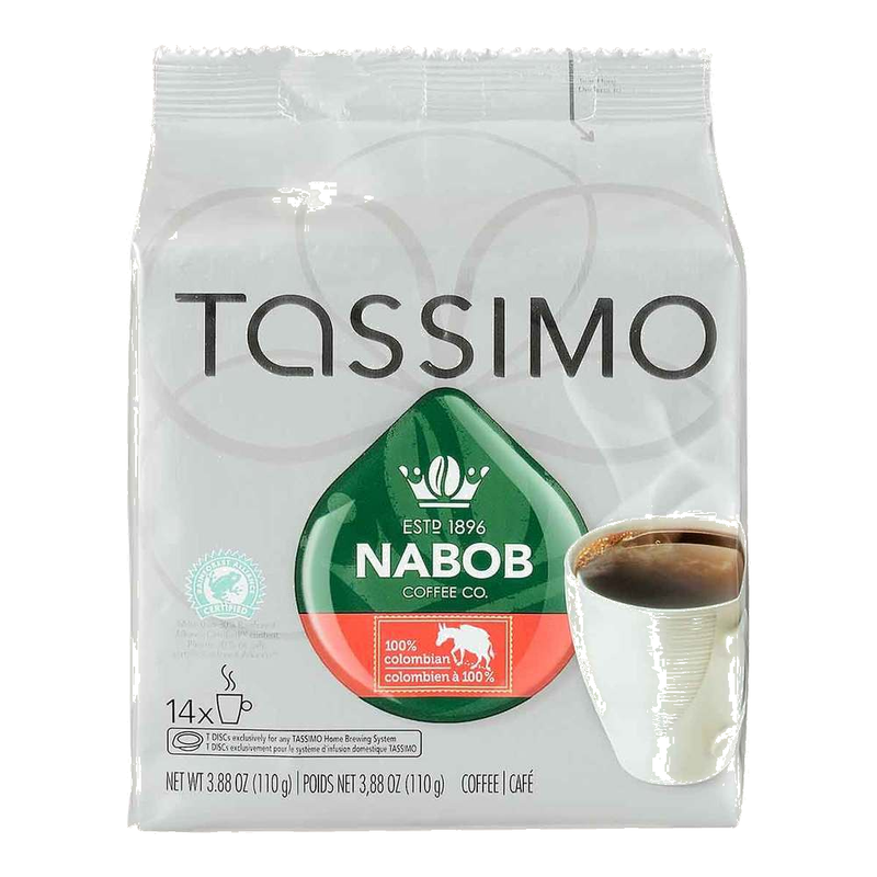 Tassimo 100% Colombian Coffee, 14 t discs