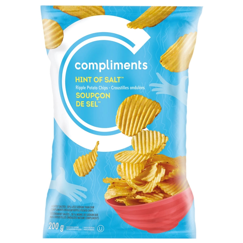 Comp Ripple Chips Hint of Salt [200 g]