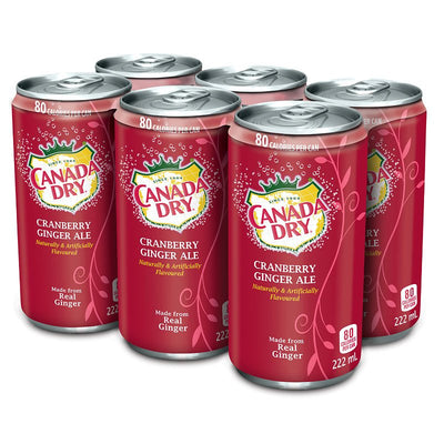 Canada Dry CRAN Mini can [222 ml]