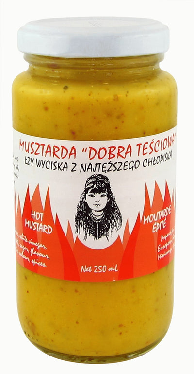 Babci Polish Hot Mustard [250 ml]