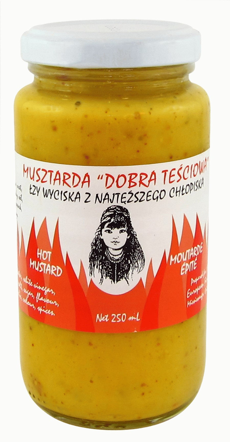 Babci Polish Hot Mustard [250 ml]