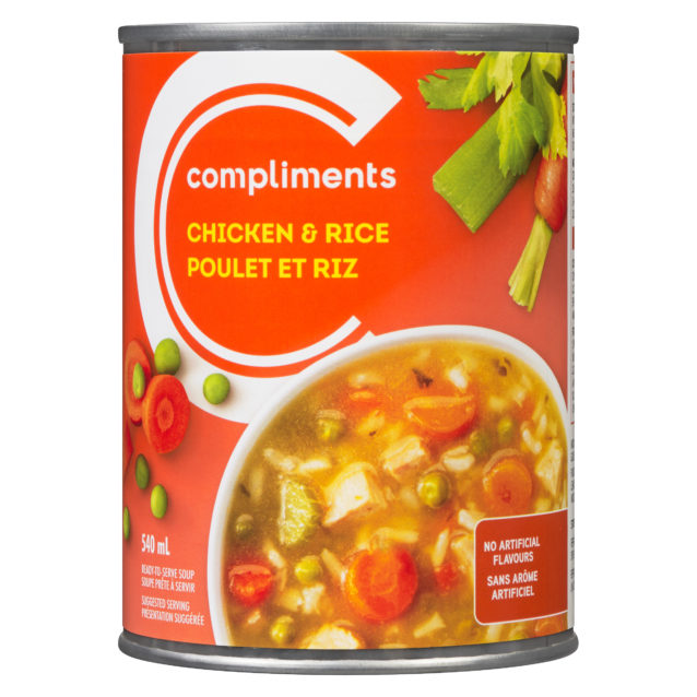Comp Chicken & Rice Soup RTE [540 ml]
