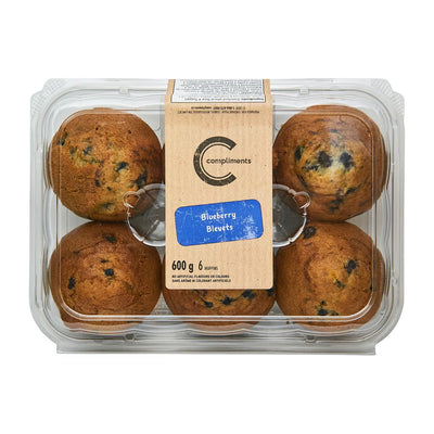 Comp Muffins Blueberry [6 s]