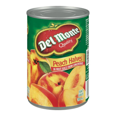DelMonte Peach Halves In Juice [398 ml]
