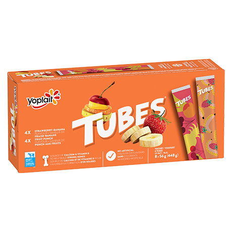 Yoplait Ygurt Tube Strw Fruitp [448 g]