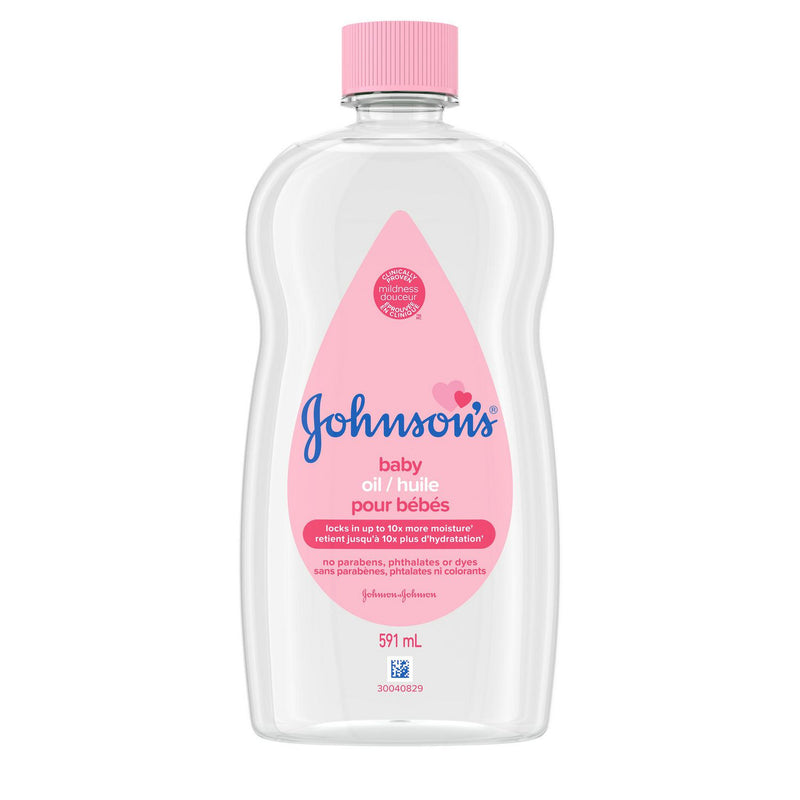 J&J Baby Oil Regular Scent [591 ml]