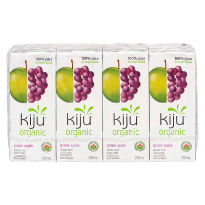 Kiju Org Apple Grape Juice [4 pkg]