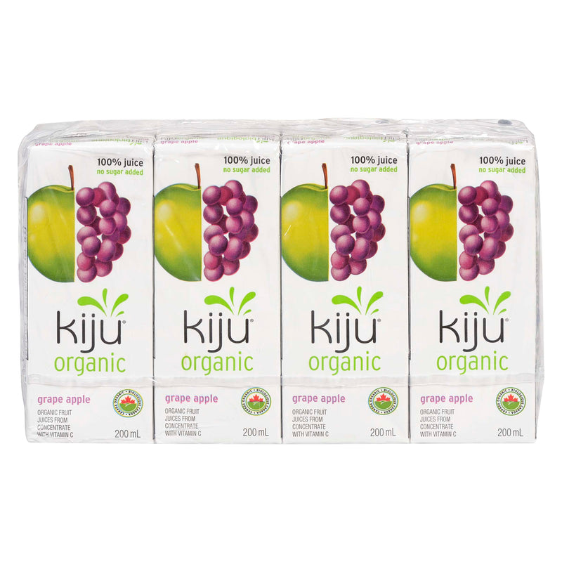 Kiju Org Apple Grape Juice [4 pkg]