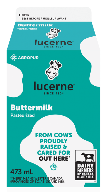 Lucerne Buttermilk 1% [437 ml]