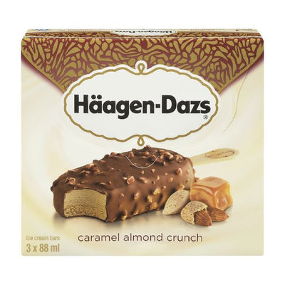 H/Daz Crml Alm Crunch Bars [264 ml]