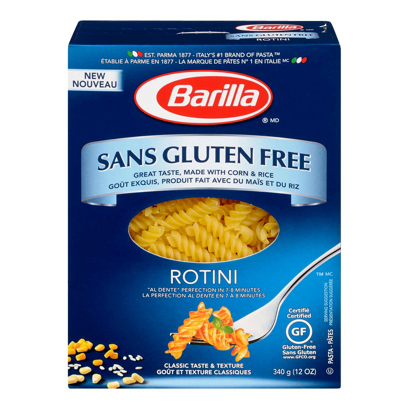 Barilla Glut Free Rotini [340 g]