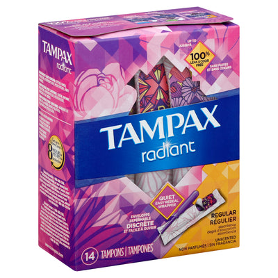 Tampax Tampon Radiant Regular [14 S]