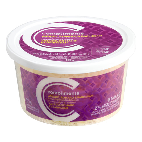 Comp Asiago, Romano & Parm [125 g]