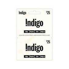Chapters Indigo $25 [1 ea]