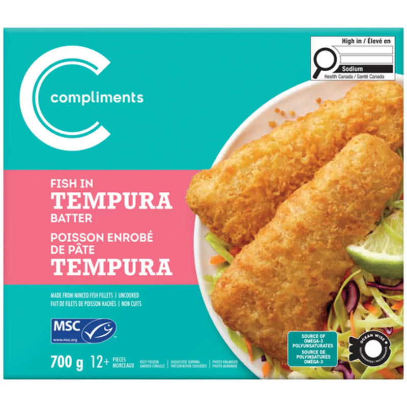Comp Fish In Tempura Batter [700 g]