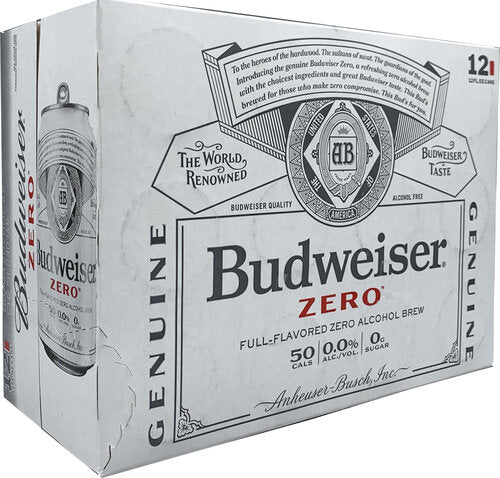 Budweiser Zero 12pk [355 g]