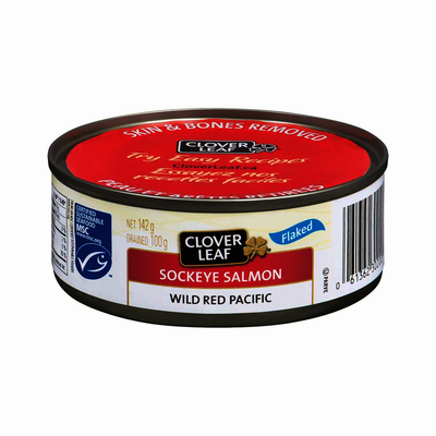 ClovLeaf Red Salmon Flaked [142 g]