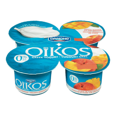 Danone Oikos Greek Pch/Mngo [4 s]