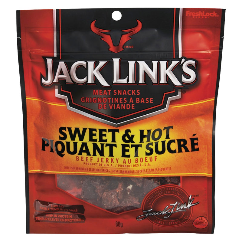 JLinks Sweet N Hot Jerky 80G [80 g]