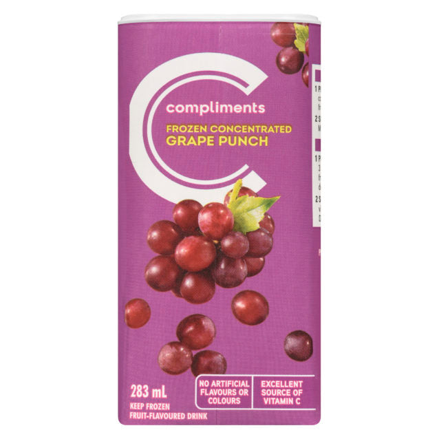 Comp Frozen Juice Grape Punch [283 ml]